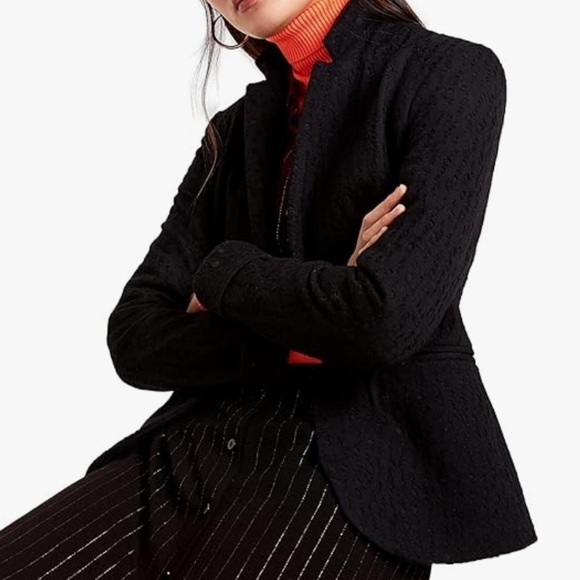 Desigual Berna Black Blazer. NWT. Size 8 - Picture 3 of 8